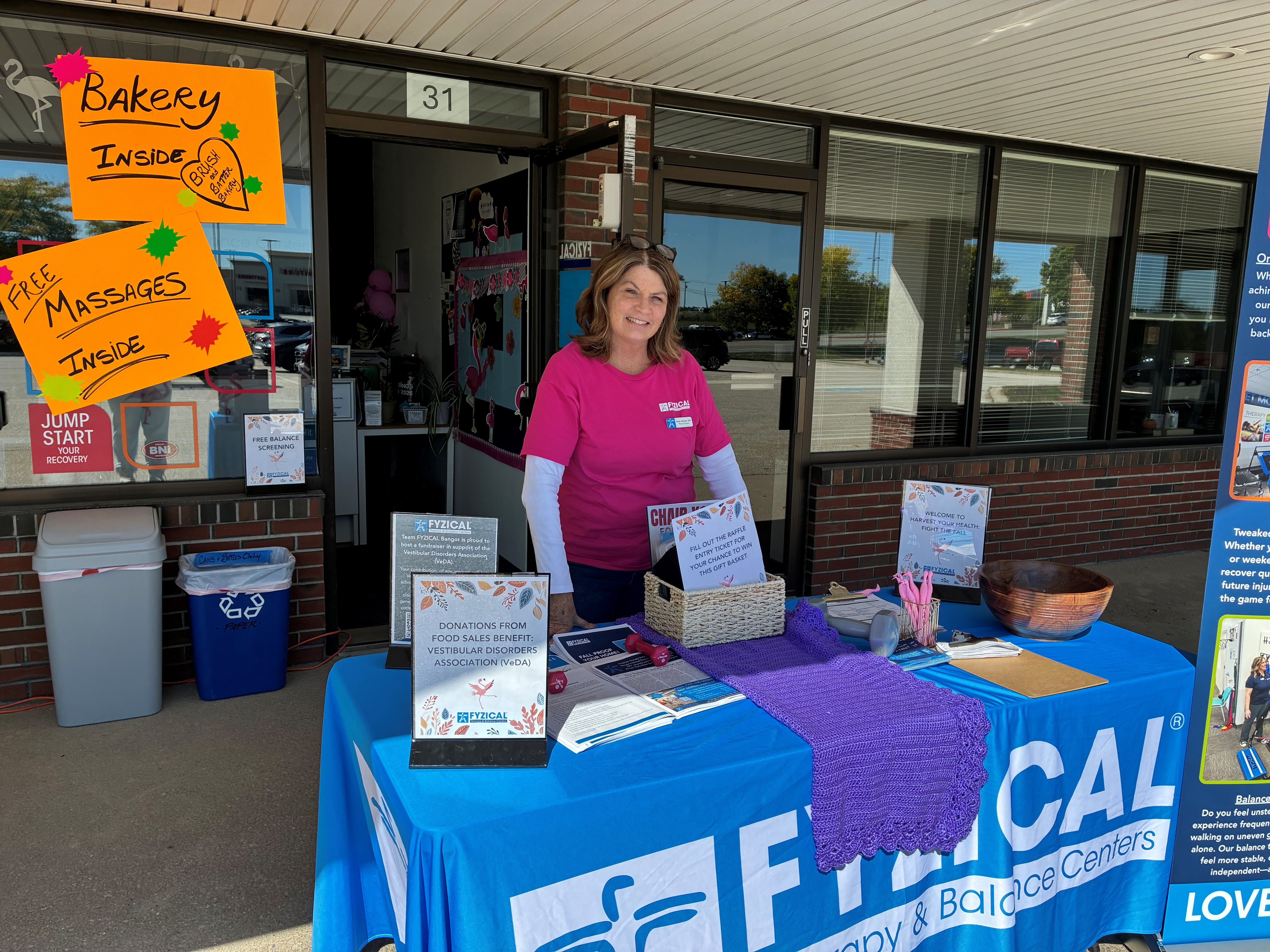 FYZICAL Twin City Bangor, Maine hosts a community event for FYZICAL's Fight the Fall.