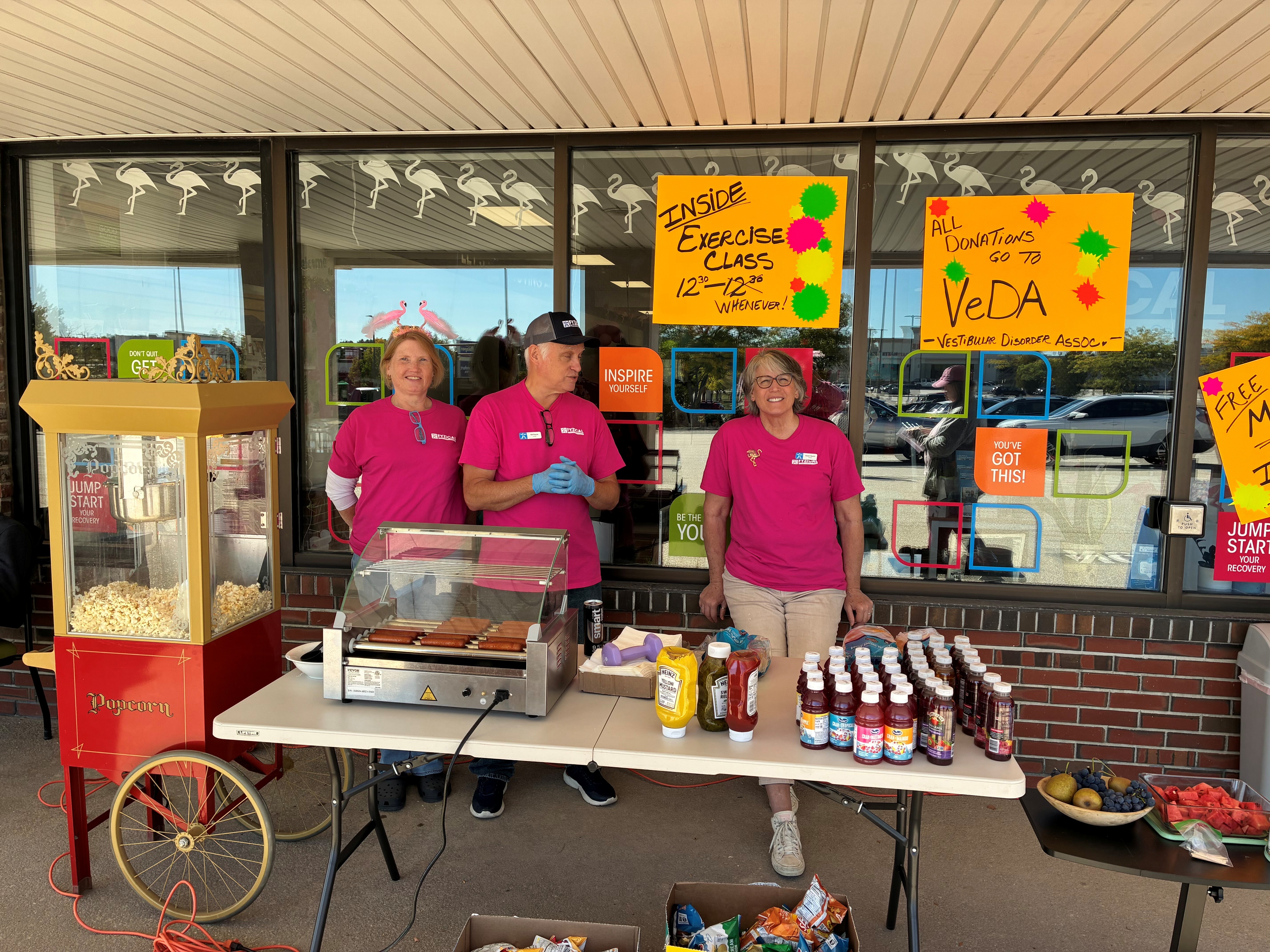 FYZICAL Twin City Bangor, Maine hosts a community event for FYZICAL's Fight the Fall.