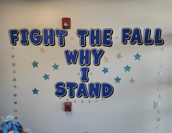 The FYZICAL community writes reasons for "Why I Stand" during Fight the Fall.