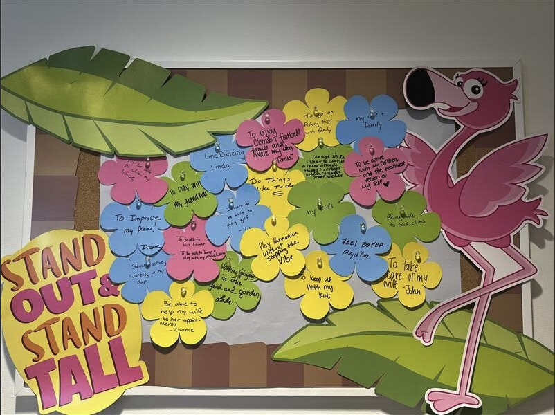 FYZICAL Therapy & Balance Centers is Fighting the Fall with community events nationwide with the "Why I Stand" wall.